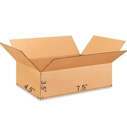 Corrugated box 7.5*4.5*3.5
