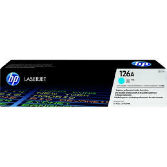 HP 126A Cyan LaserJet Print Cartridge  CE311A