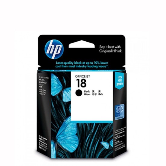 HP 18 Black Ink Cartridge C4936A