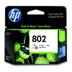 HP 802 Tri-color Ink Cartridge CH564ZZ