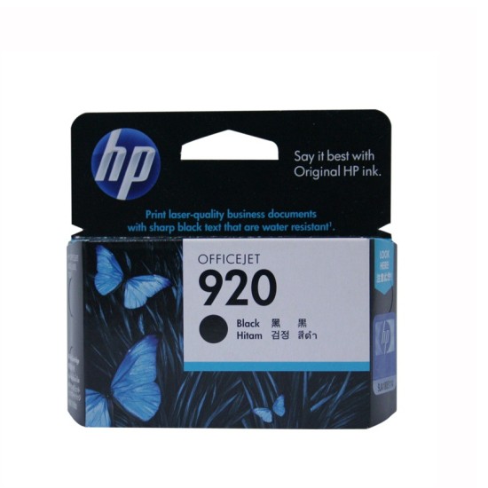 HP 920 Black Officejet Ink Cartridge CD971AA