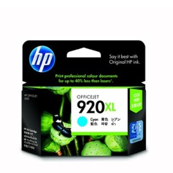 HP 920XL Cyan Officejet Ink Cartridges CD972AA
