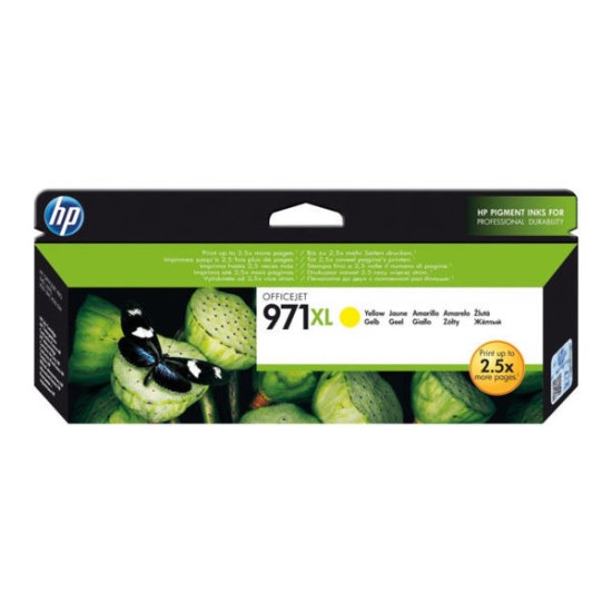 HP 971 XL Yellow Ink Cartridge CN628AA