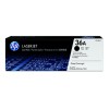 HP Blk Dual Pack LJ Toner Cartridge  CB436AF