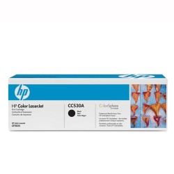 HP Color LaserJet Black Print Cartridge   CC530A