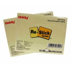  Self Stick Repositionable Note Pad 100 Sheets 3 X 4