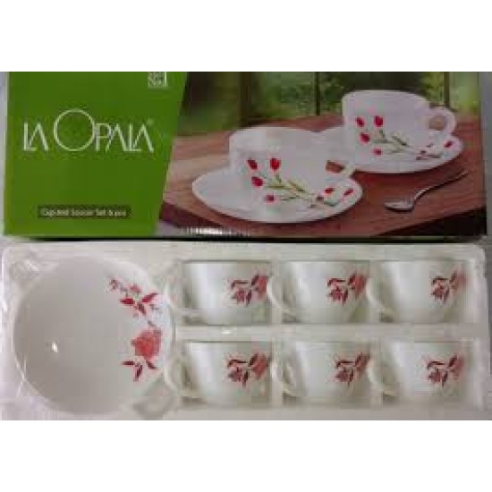 Cup saucer set 6pcs